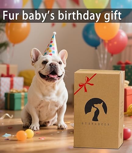 Miniatura 7 de Cama mediana para perros con funda de piel sintética extraíble lavable, antideslizante, para mascotas de hasta 30 libras