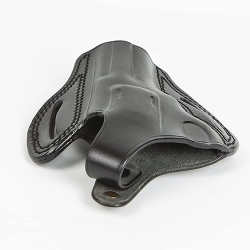 Miniatura 5 de Funda EDS para Ruger GP100 357 Magnum 44 Special 3 pulgadas OWB Funda de cuero