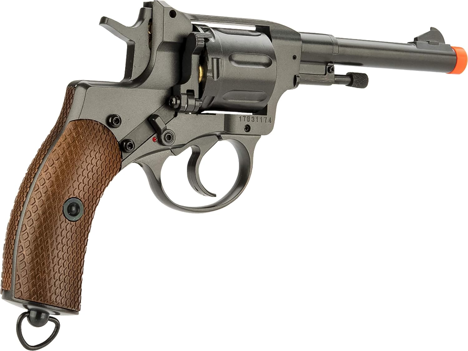 Evike Airsoft - WinGun Nagant Metal High Power M1895 Airsoft CO2 Revolver