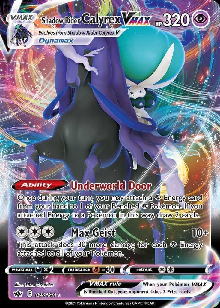 Amazon.com: Pokemon Cards: Shadow Rider Calyrex VMAX League Battle Deck,  Multicolor : Toys & Games