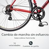 Schwinn Volare 1400 Drop Style - Bicicleta de carretera híbrida deportiva, para hombres y mujeres, 14 velocidades, ruedas 700c, marco de aluminio de 21 pulgadas, frenos de tracción lineales de