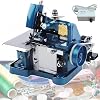 Industrial-Grade Overlock Machine with Stepless Speed Control, Adjustable Stitch Settings, and Easy Threading, Ideal for Sewing Projects
