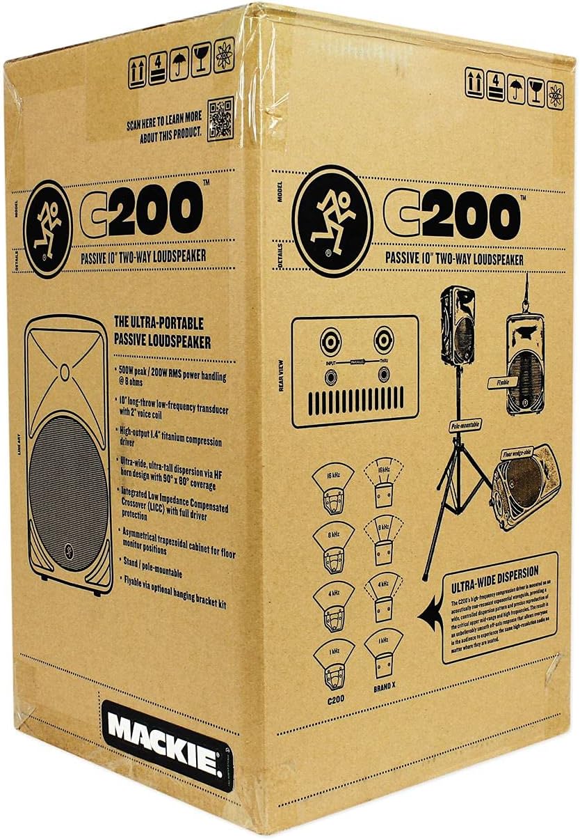 Mackie C200 200W 10 inch Passive Speaker