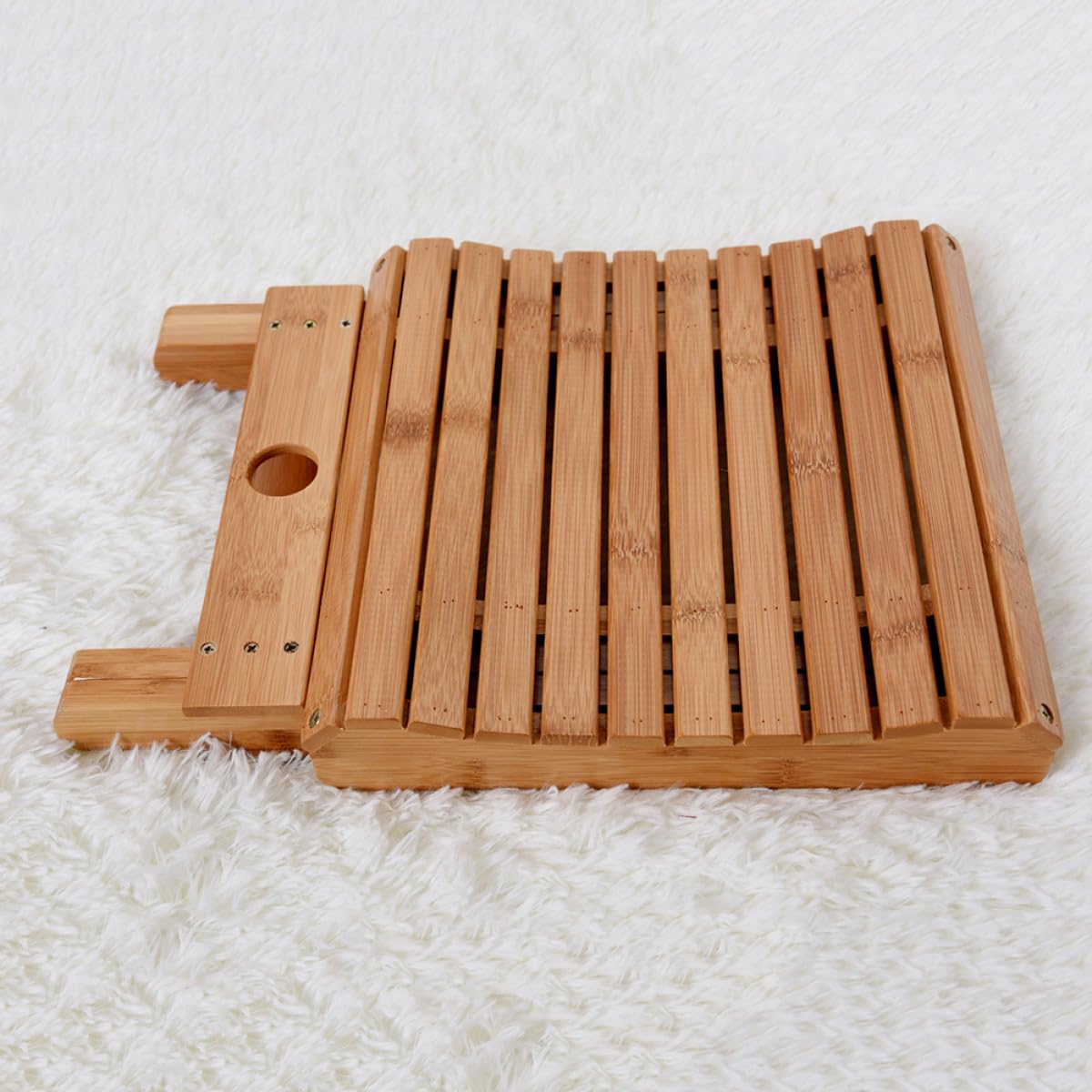MAGICLULU Sgabello Pieghevole Portatile in Legno, per Ragazzo Ragazza, Kaki | Realizzato a Mano, Uso Multiuso, Design Richiudibile, per Patio e Spiaggia, Confezione da 1 Pezzo