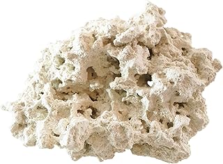 Dry Base Rock with Coralline Algae Spores for Seeding Saltwater Aquariums, 45 lbs.
