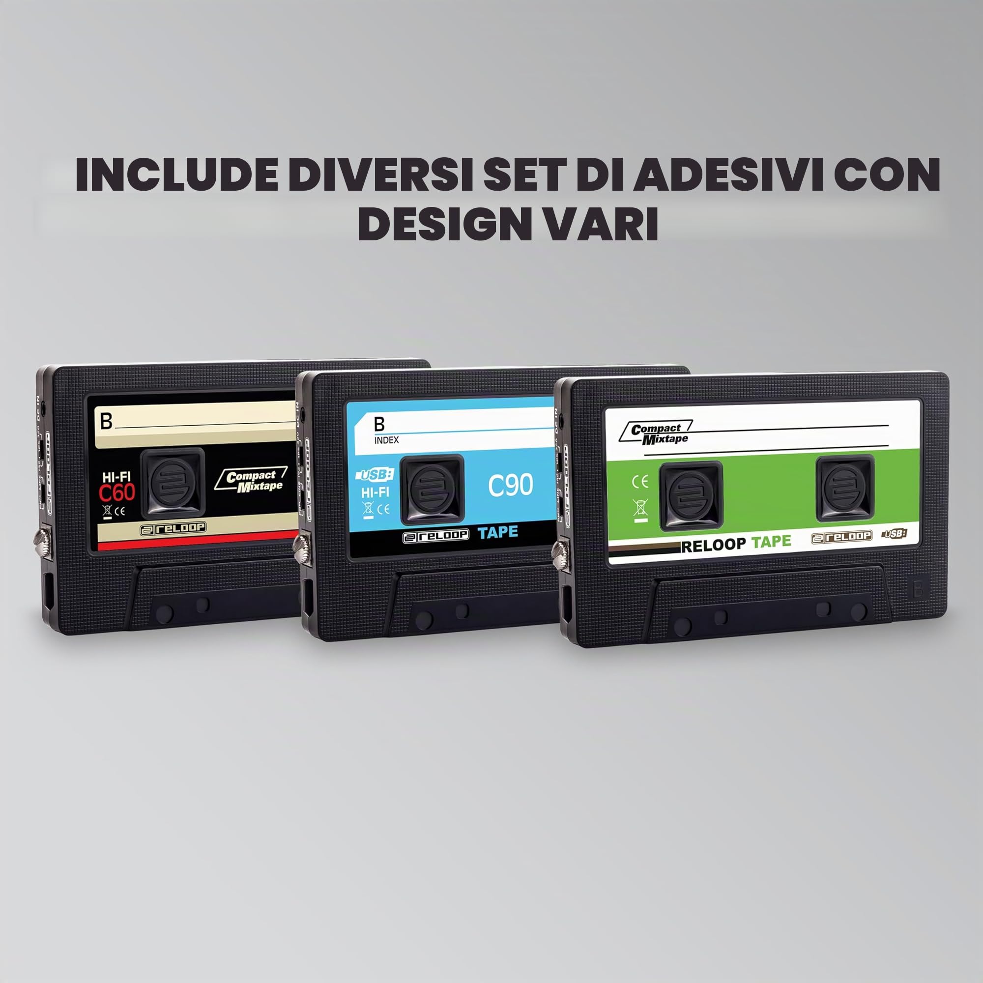 Reloop Tape Mixsession-Recorder Accessorio per DJ
