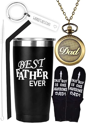 MEANT2TOBE Regalos para el mejor padre del mundo, regalos del día del padre, calcetines para el mejor papá del mundo, regalo retro para papá para