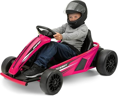 Miniatura 9 de Hyper Juguetes 24V Go Kart Ride On (rosa)