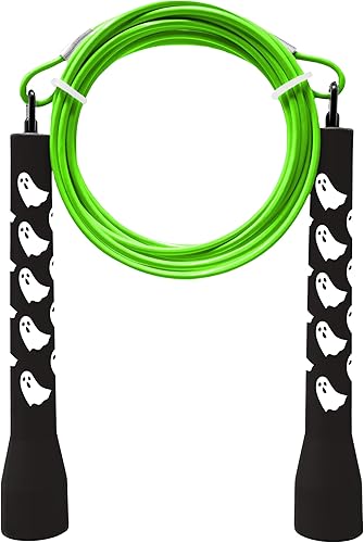 Miniatura 8 de Double Under Wonder Cuerda de saltar, cuerda de velocidad sin enredos, cuerda de velocidad ajustable para hombres, mujeres, entrenamiento de fitness