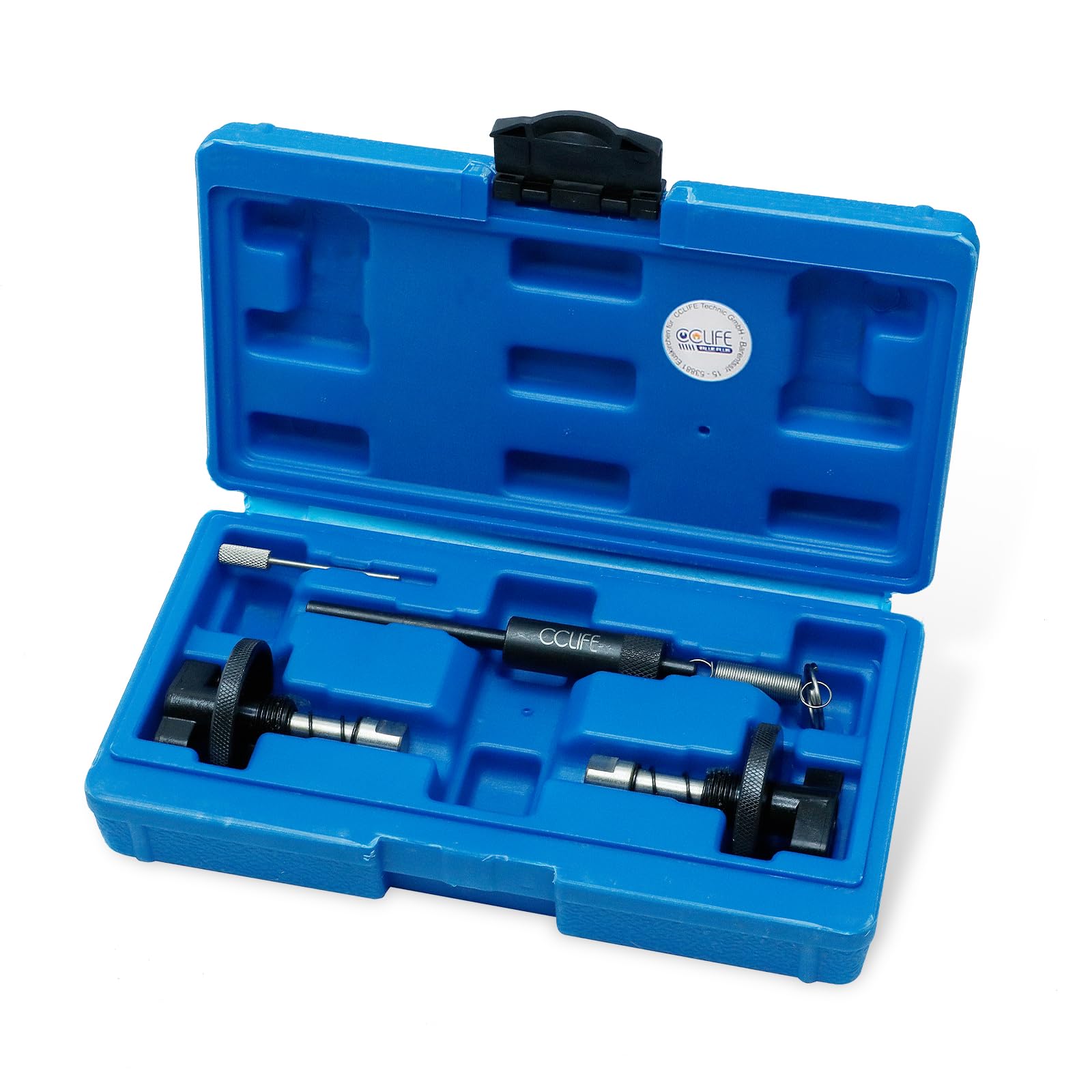 CCLIFE 4Pezzi Motore Diesel Set Fasatura Bloccaggio Motore Diesel Timing Kit messa in fase motoredi bloccaggio per Alfa Romeo Fiat Ford Lancia Suzuki Opel, Kit Messa in Fase Fiat 1.3 Multijet