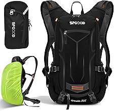 20L/25L/30L Cycling Backpack - Waterproof & Ultra Lightweight for Men & Women - Multifunctional with Rain Protection Cap/Helmet Cover/Phone Bag