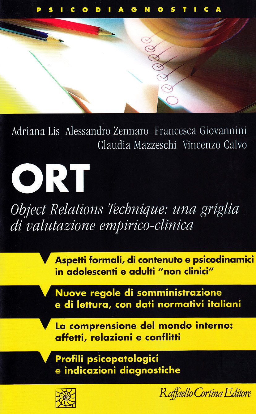 Ort. Object Relations Technique: Una Griglia Di Valutazione Empirico-Clinica - 4