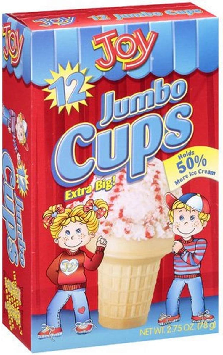 Joy Cone JUMBO CAKE ICE CREAM 2.75 OZ