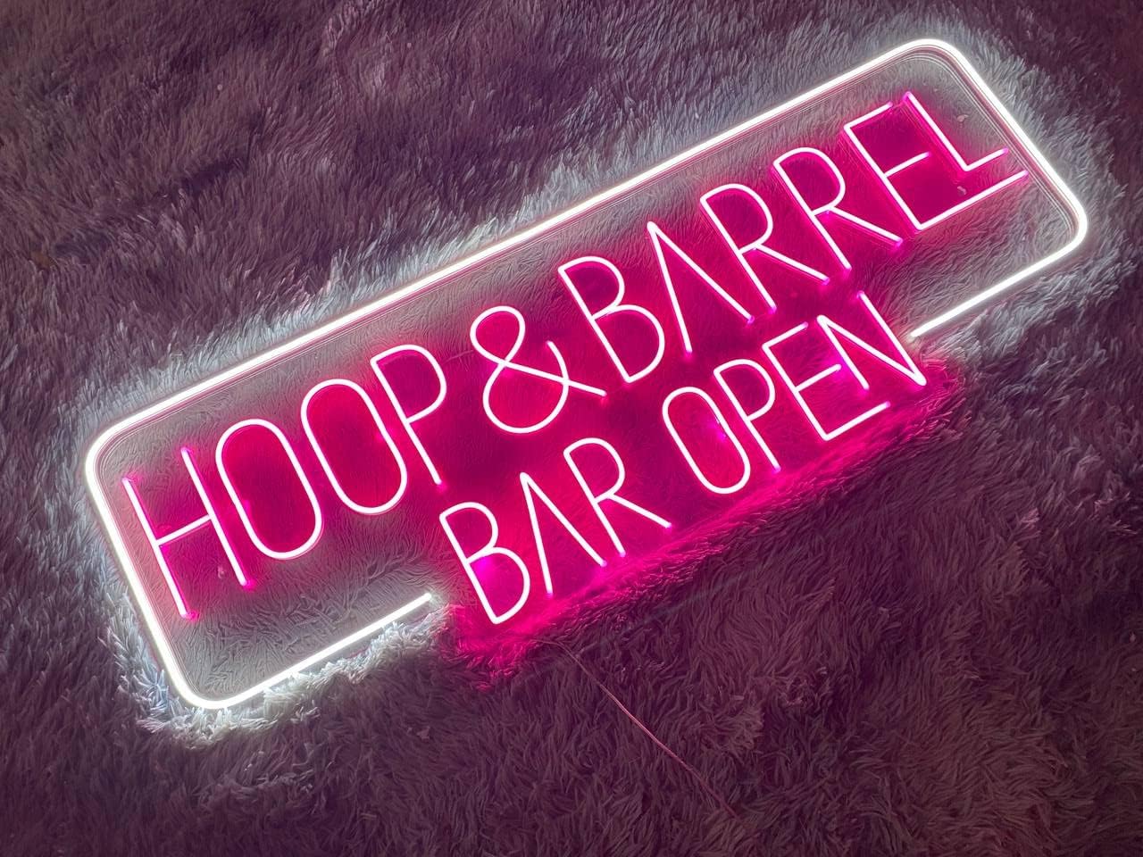 Open Custom Neon Bar Open Neon Sign Bar Lights Neon Bars Sign and Decor Led Light, Neon Signs For Man Cave
