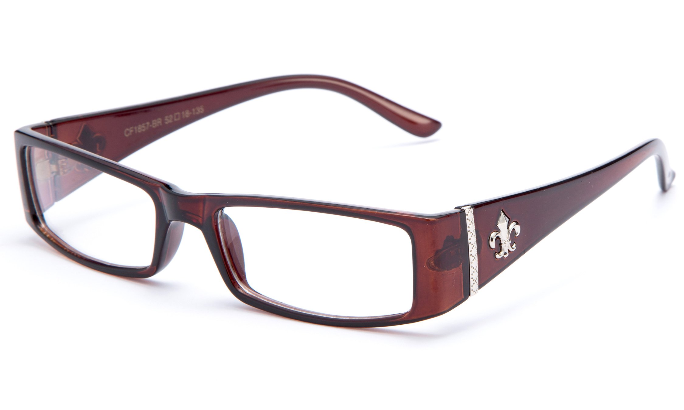 Newbee Fashion - Classic Squared Sleek Fashion Clear Glasses for Women