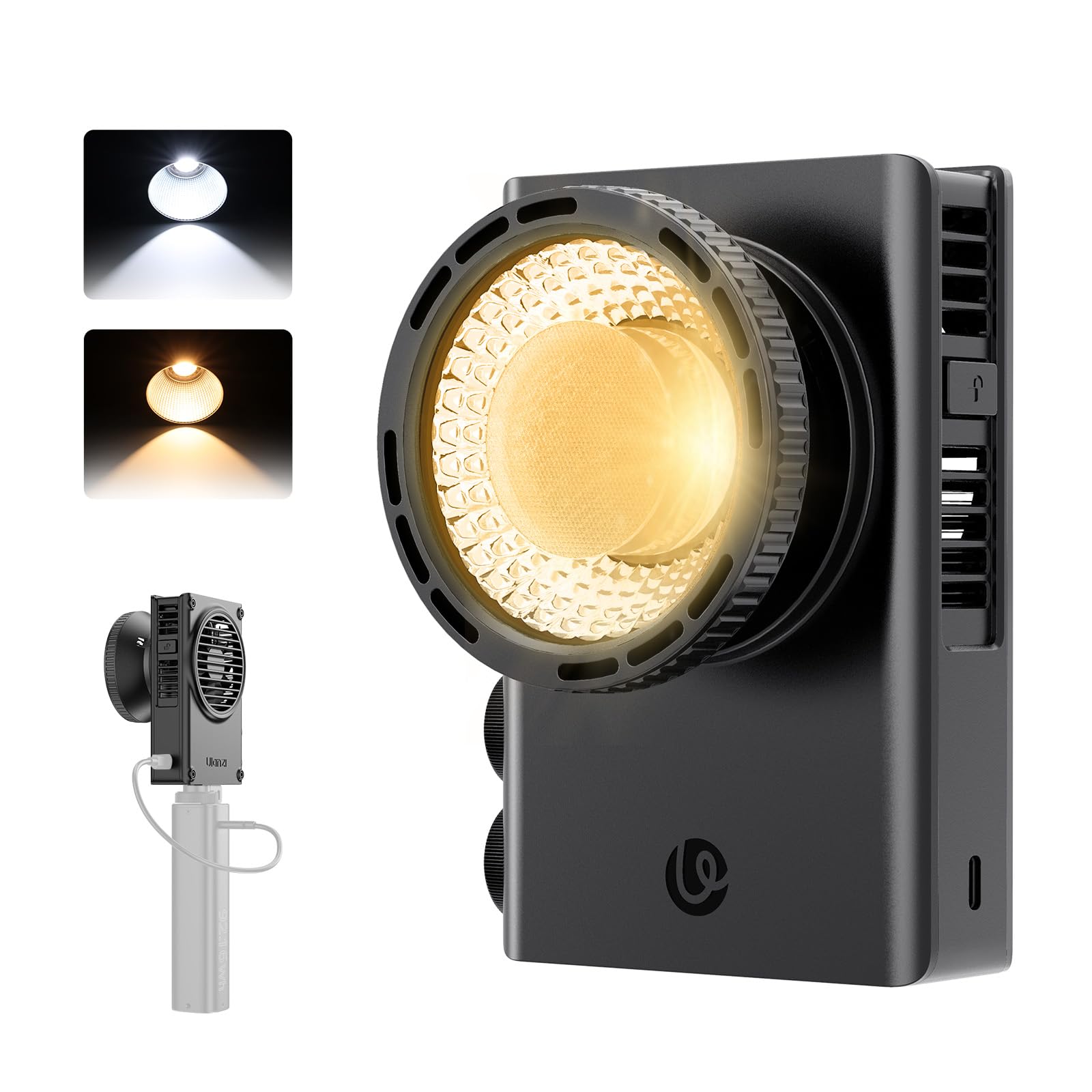 Ulanzi C01 100W COBビデオライト 撮影用ライト30000Lux Amazon | Ulanzi C01 100W COBビデオライト 撮影用ライト 30000Lux