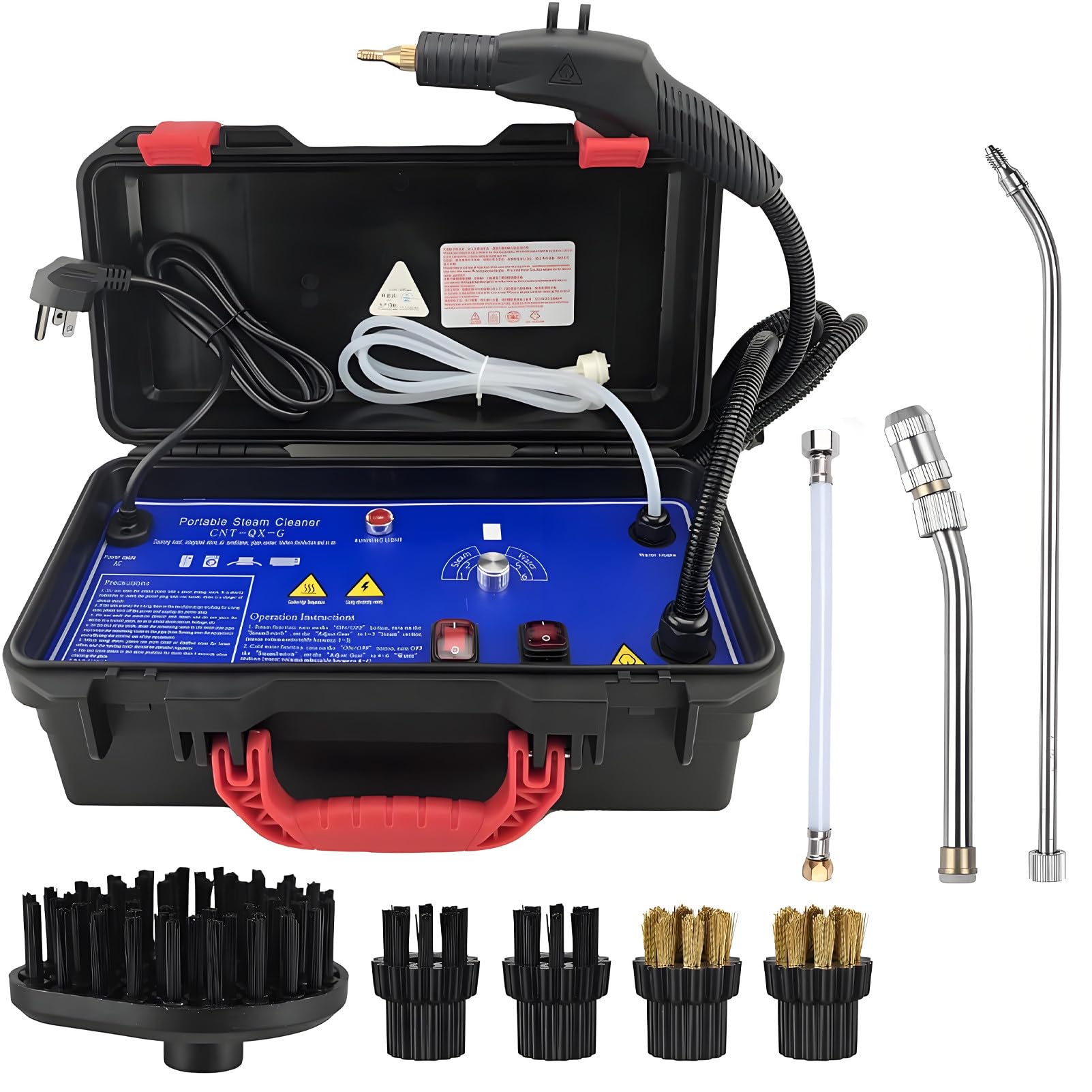 Limpiador a vapor potente 220V con acción térmica de 360 grados para azulejos