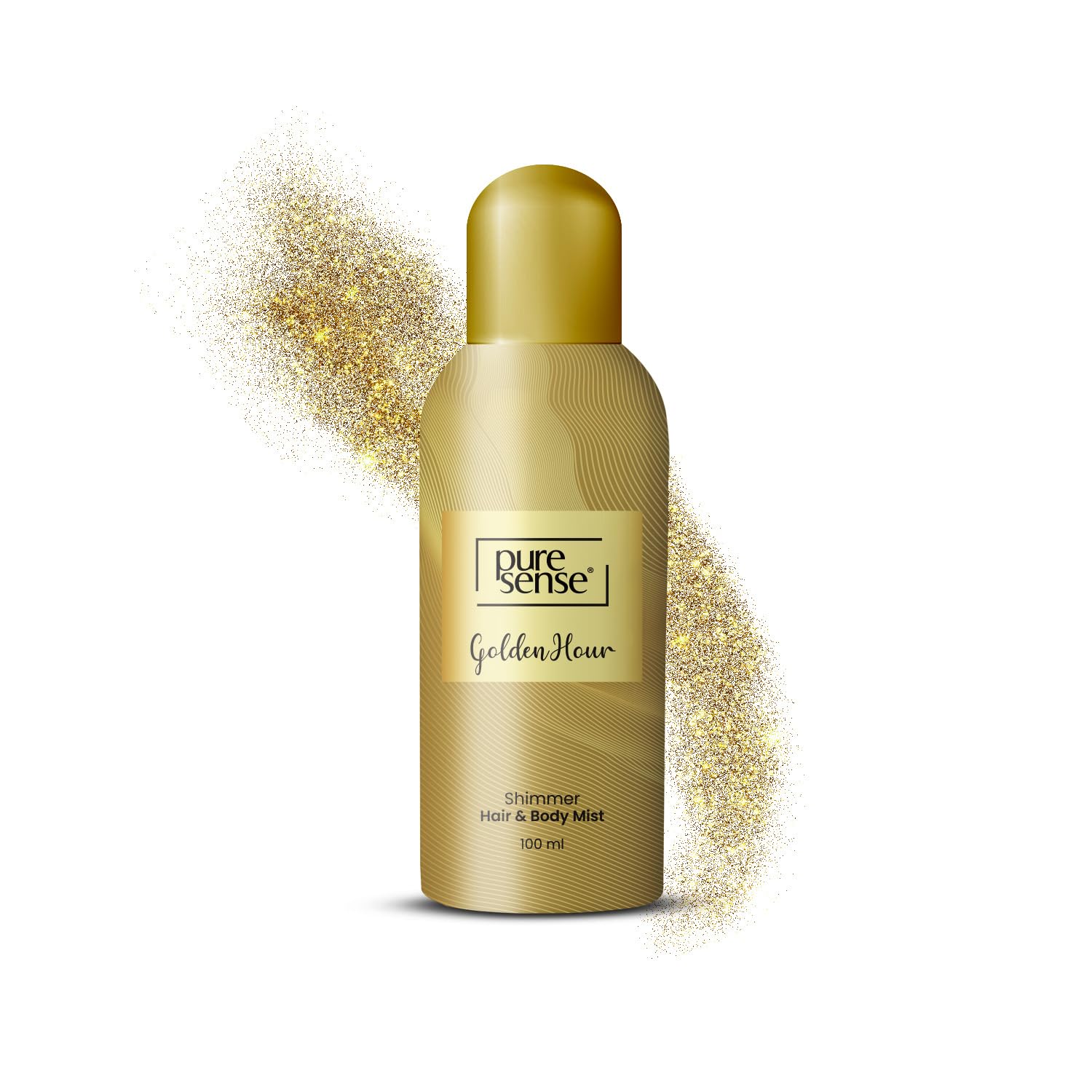 PureSense Golden Hour All Day Fragrance | Long Lasting | Travel Friendly Hair and Shimmer Body Mist Spray for Women 100ml-image-21