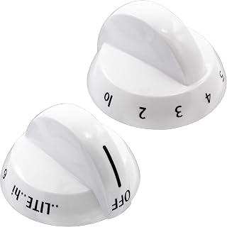 Supplying Demand 316220008 1379609 2 Pack Gas Range Burner Control Knob Replacement Model Specific Not Universal