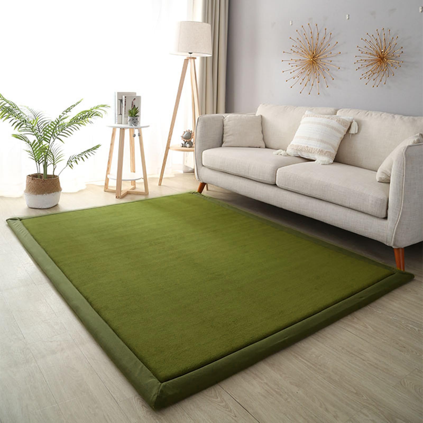 Tapis pour chambre d'enfant moderne et lavable en polaire épaisse