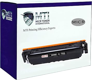MTI 210A MICR Toner Compatible Replacement for HP W2100A Color Laser Pro 4201 4201DN 4201DW MFP 4301 4301FDN 4301FDW | 210X W2100X with New Chip