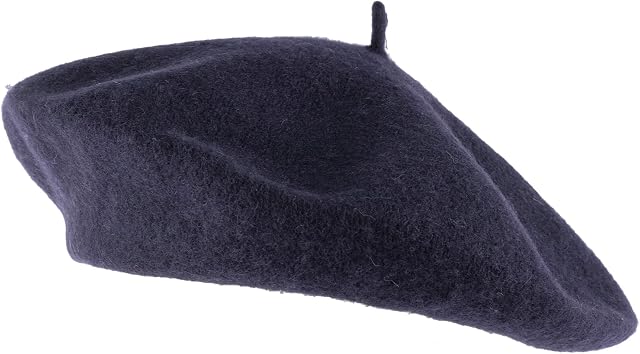 Hat To Socks Wool Blend French Beret for Men and Women in Plain Colours