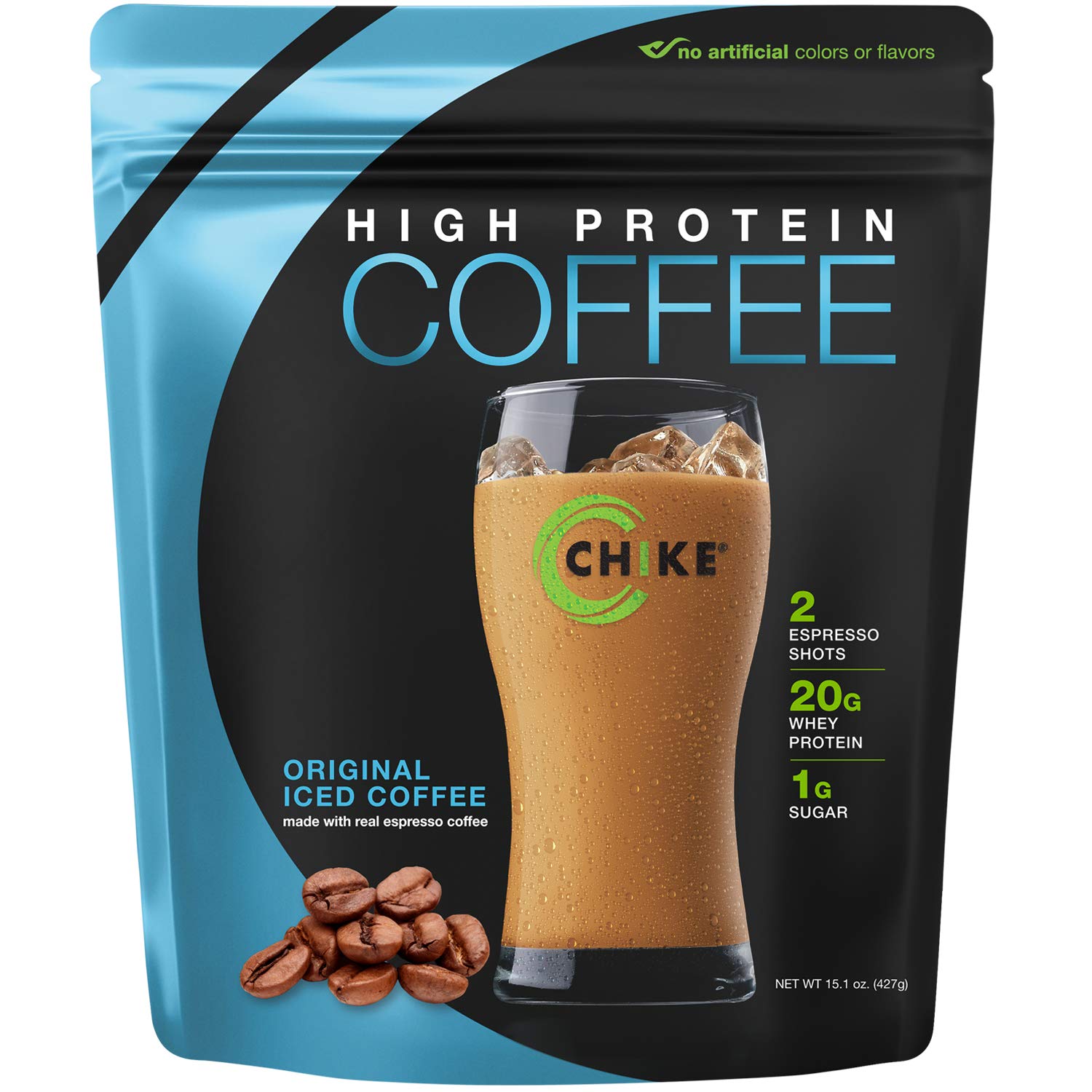 Chike Original High Protein Iced Coffee, 20 G Protein, 2 Shots Espresso, 1 G Sugar