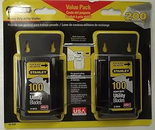 Stanley Utility Blades (200-Pack)