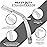 Utopia Care Professional Straight Razor for Men, Barber Straight Edge Razor Safety with 100 Pack Blades, Silver