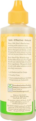 Miniatura 2 de Burts Bees for Pets Dogs Natural Eye Wash with Saline Solution  Eye Wash Drops for Dogs Or Puppies  Eliminate Dirt and Debris from Dog Eyes with Dog