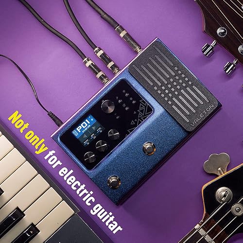 Miniatura 28 de VALETON Pedal de procesador de efectos múltiples con pedal de expresión, bucle FX MIDI I/O Amp modelado de gabinetes IR, simulación estéreo OTG USB