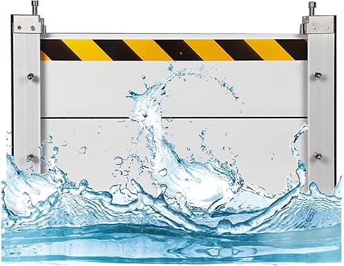 Miniatura 8 de Barrera contra inundaciones de aluminio, barrera de protección contra inundaciones reutilizable, puerta de inundación temporal extraíble, diseño