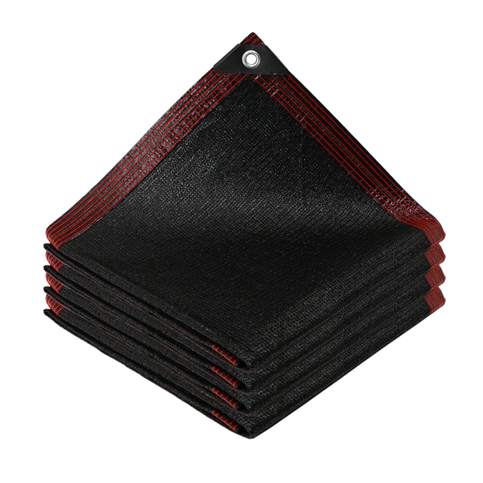 Pare-soleil noir avec œillets 700x1000 cm pour balcon et véranda