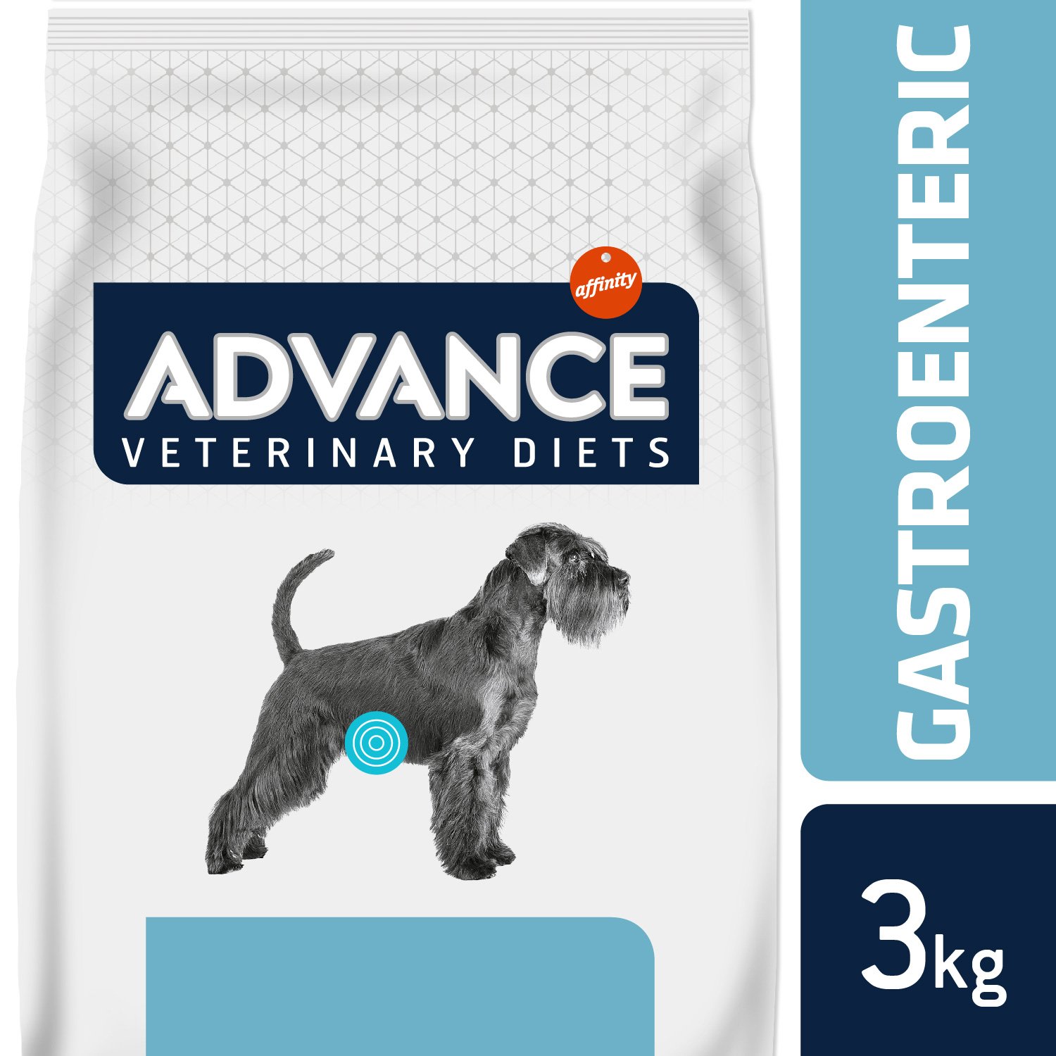ADVANCE Veterinary Diets Gastroenteric - Pienso Para Perros Con Problemas Gastrointestinales - Pack De 3 x 3 kg - Total 9 kg