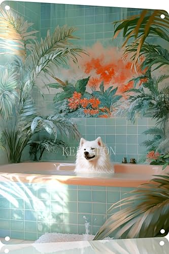 Miniatura 25 de Divertidos carteles de metal para decoración de baño y bañera, póster de metal retro para decoración de baño, bar, hogar, baño, decoración de pared,