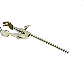 Eisco Labs 4 Prong, Chrome Plated Retort Clamp