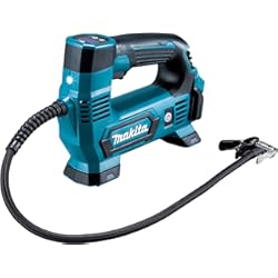 Mejor Hinchador Ruedas Coche Makita MP100DZ Inflador 12V CXT 8.3bar,Multicolor/sin baterías, sin cargador, 12 V, 25 x 420 mm