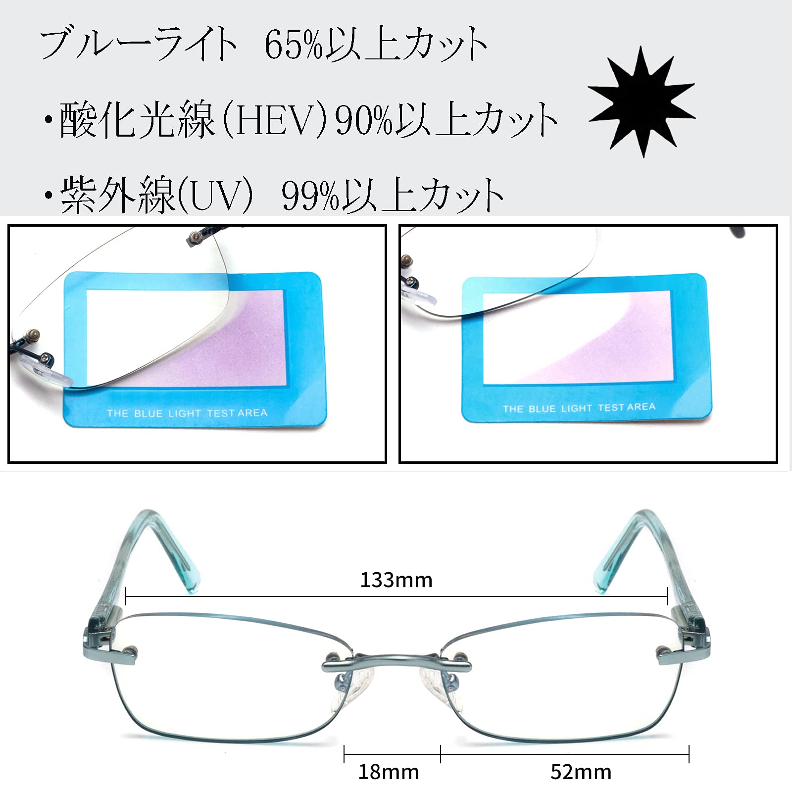 Amazon.co.jp: [ジ―オ―] 老眼鏡 おしゃれ レディース ブルーライト