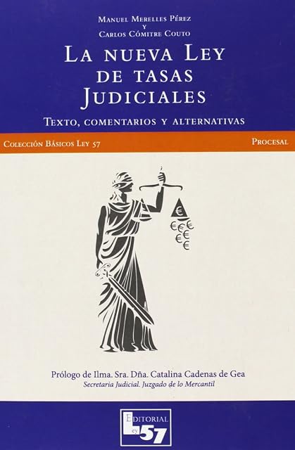 Portada de La Nueva Ley de Tasas Judiciales