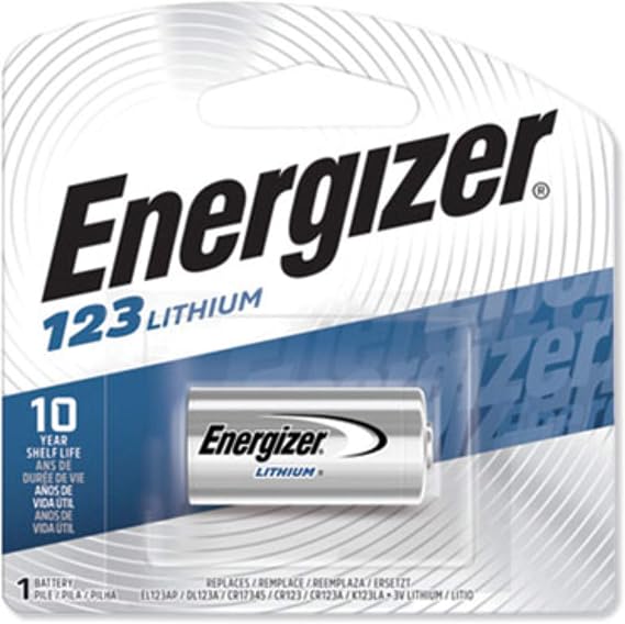 Energizer Lithium 123 ,3 Volt 1 ea