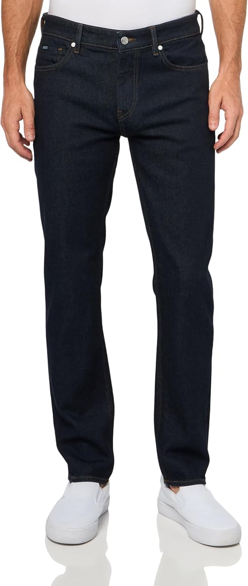 Vaqueros de mezclilla ajustados H-Delaware para hombre