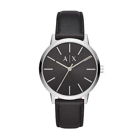 Cayde Analog Black Dial Mens Watch - AX2703