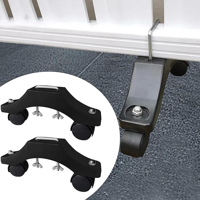 Soporte con Ruedas para Calefactor Eléctrico - Accesorio Universal miniatura 6