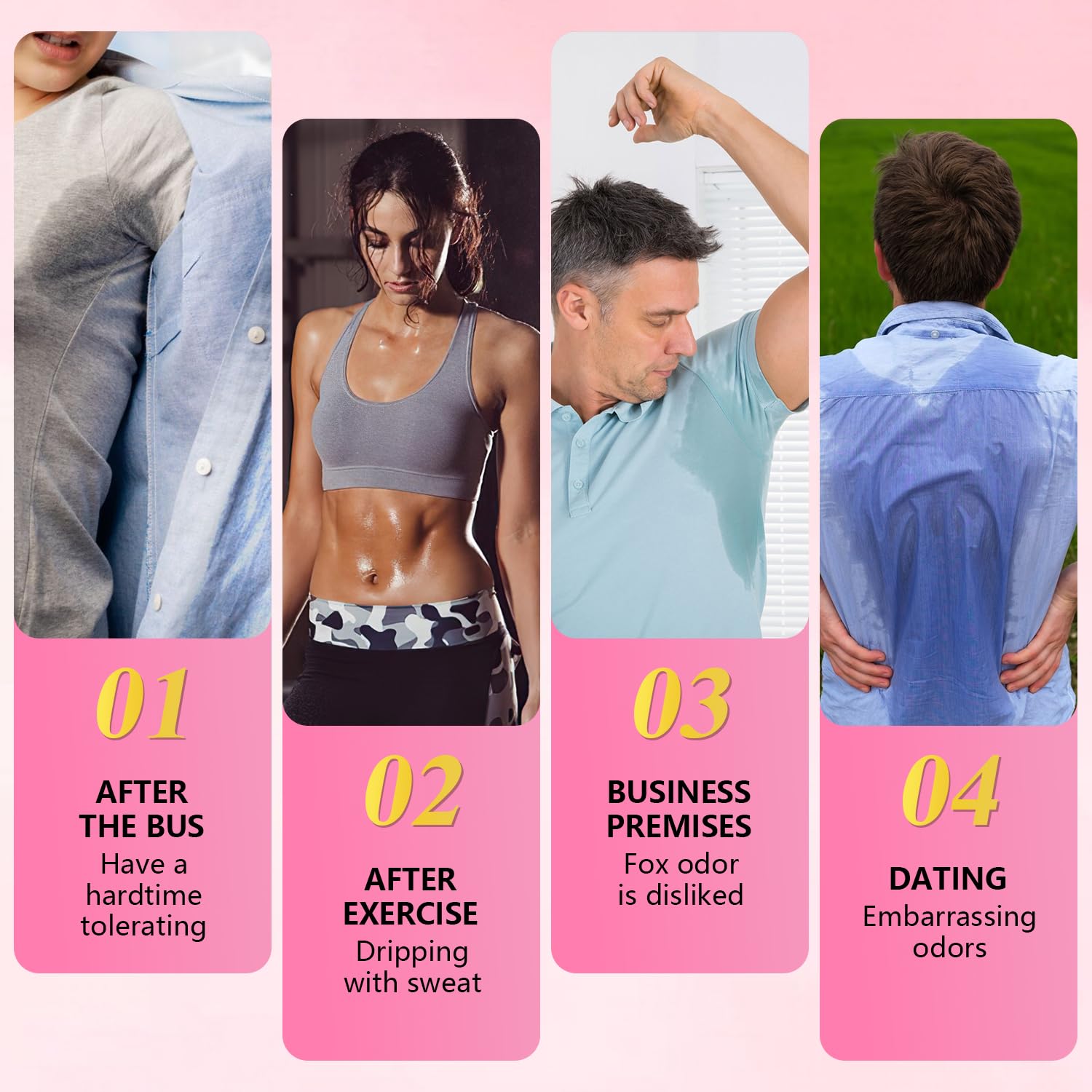 2pc Deodorant for Women - Brightening Deodorant for Women, Aluminum Free with Cotton Candy Scent, Natural for Brighter & Smoother Underarms - Image 2