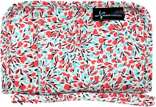 Vista 94 de Sugar Medical Estuche de suministro para diabetes Bolsa de viaje para suministros médicos Organizador de medidor de glucosa Productos
