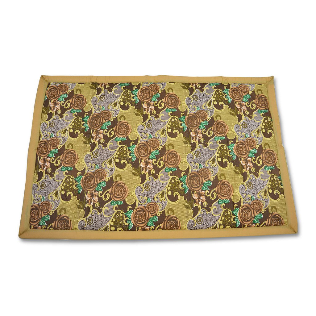 Cushion Mat Sleep Healthy, Wake Beautiful River Kora Grass Chatai Easy Portable and Folding Mat Easy Hand Wash 4fitX6fit