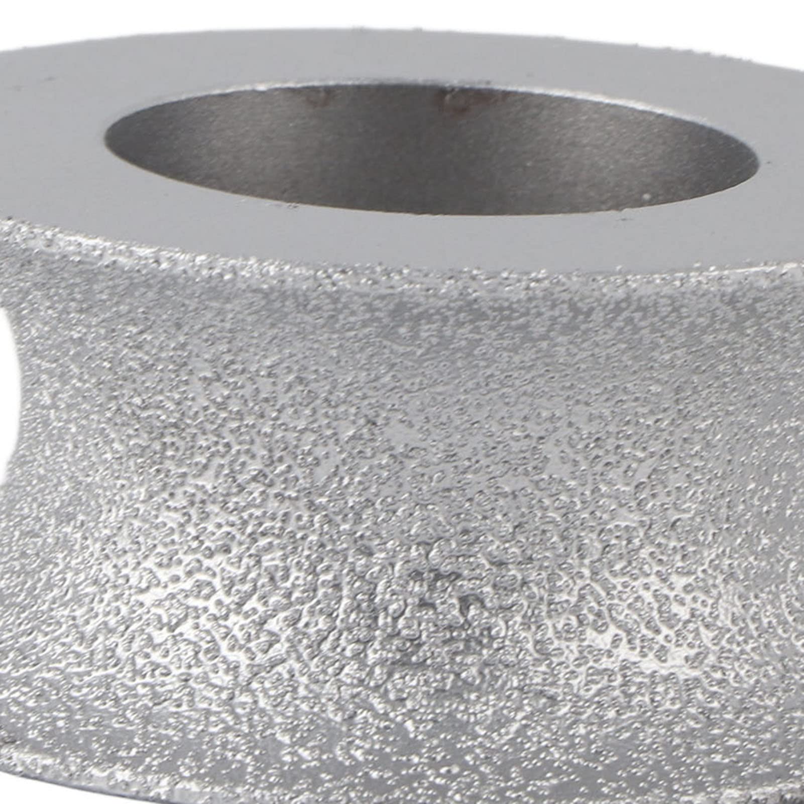Joyzan Meule Diamantée Brasée, Concave Grinding Wheel Meule à Pierre Humide et Sèche Disque Abrasif Concave Meuler Quartz Artificielle Outil Convient uniquement aux broyeurs ayant un alésage de 20 mm