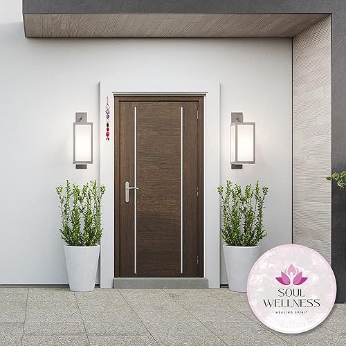 Miniatura 6 de SoulWellness Veedint 7 Chakra adornos de coche, hecho a mano, cristal curativo reiki, decoración del hogar, adornos colgantes Feng Shui para la