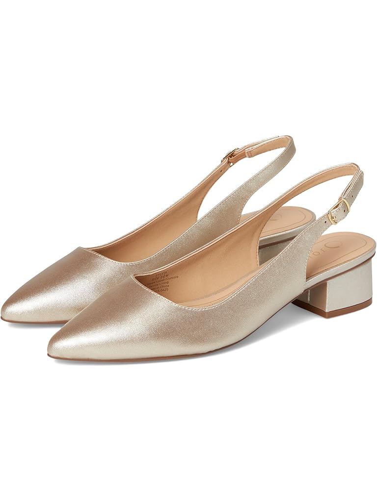 Gold Journee Collection Sylvia Pumps