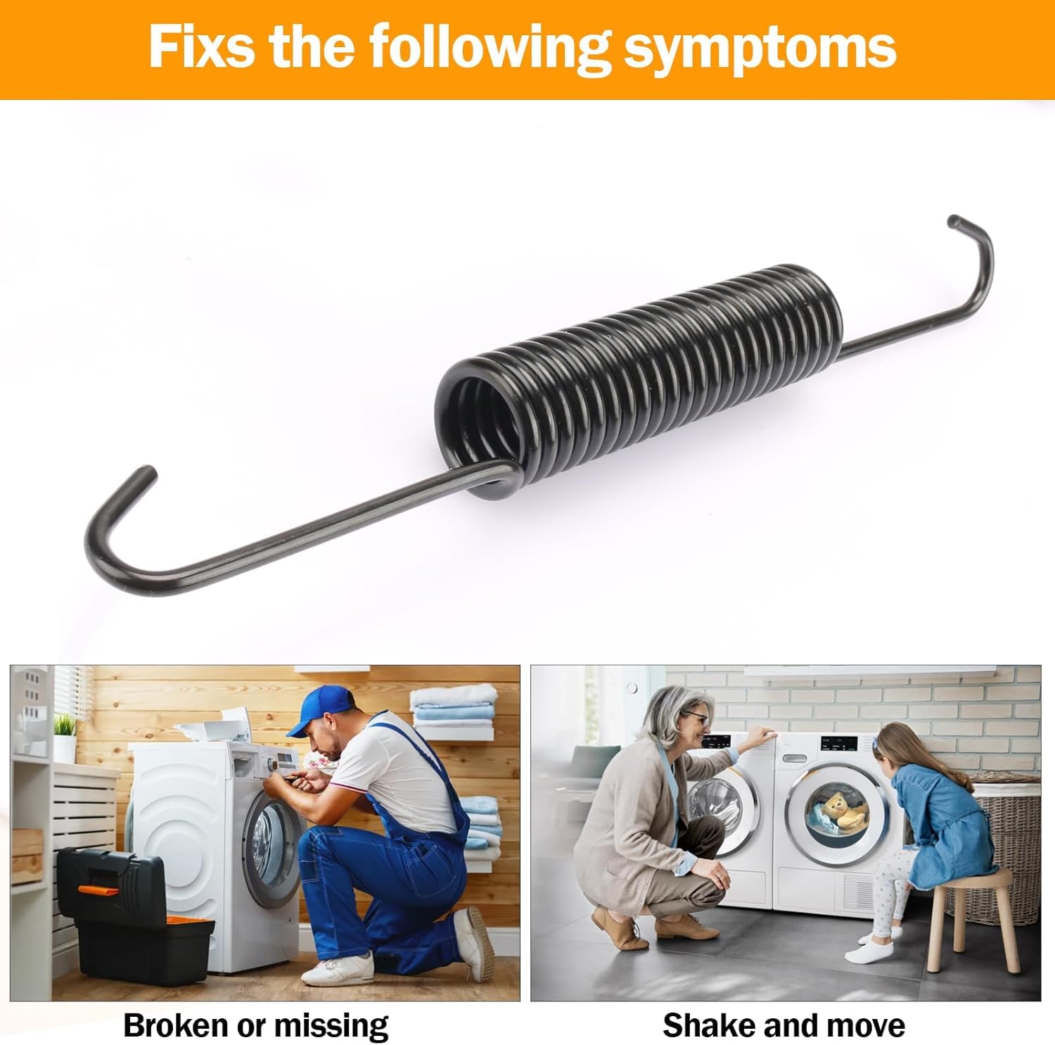 Amazon.com: 4970FR2084Z Washer Suspension Spring Replacement